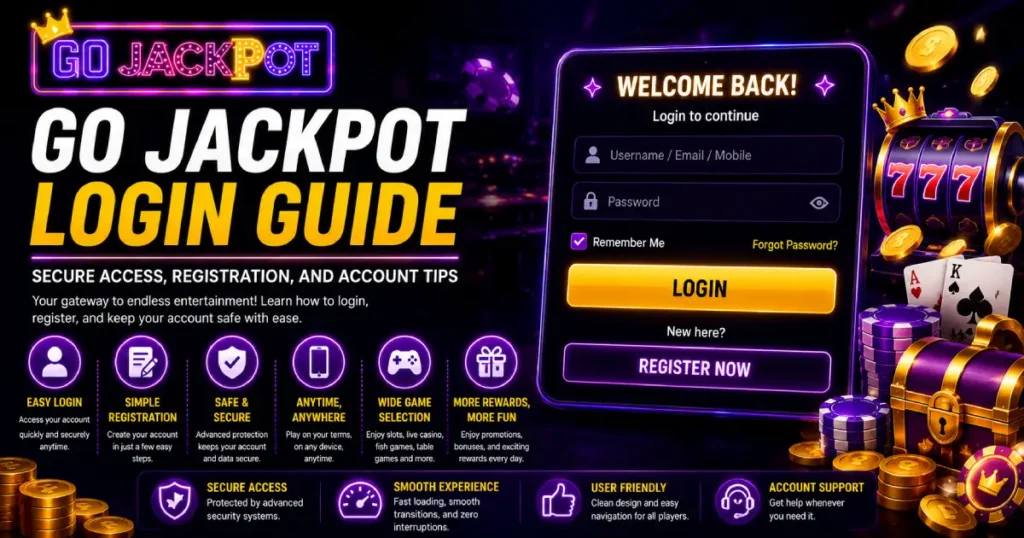 Go Jackpot Login Guide_ Secure Access, Registration, and Account Tips
