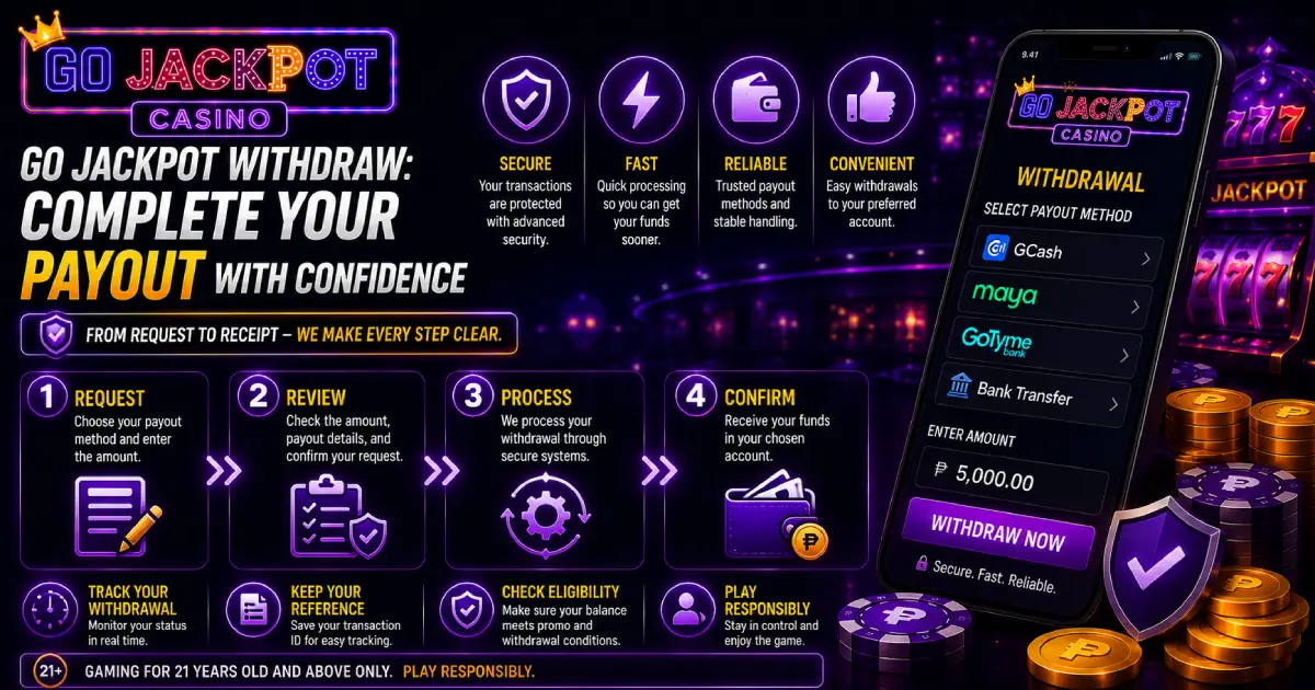 Go Jackpot Withdraw_ Complete Your Payout With Confidence